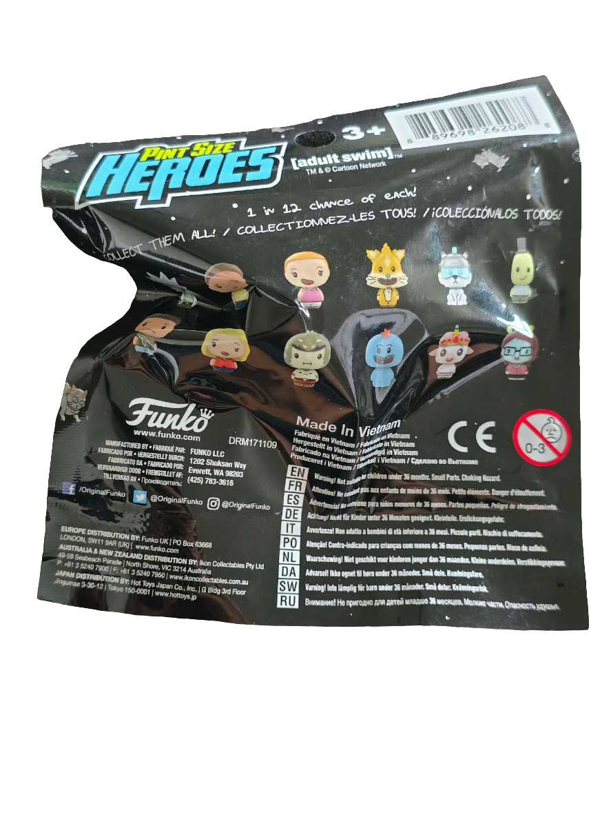 RICK AND MORTY | Funko Pint Size Heroes | Blind Bag