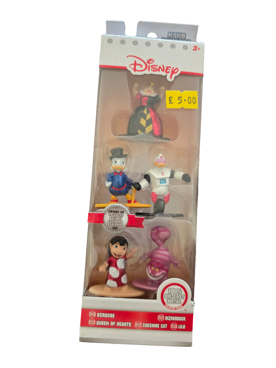 Jada Toys | Disney Nano Metalfigs Diecast | Mini Figures | 5-Pack Wave 2 4cm