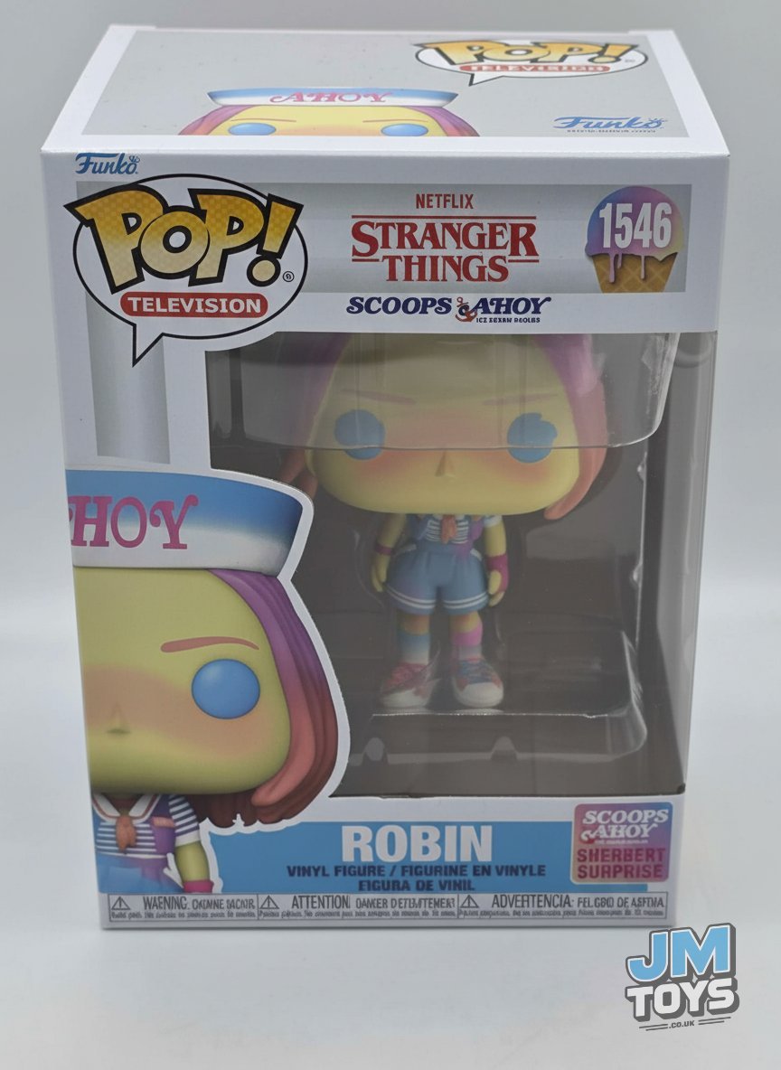 Slight Damaged Box | Robin (Scoops Ahoy) | Stranger Things | Funko Pop Television #1546