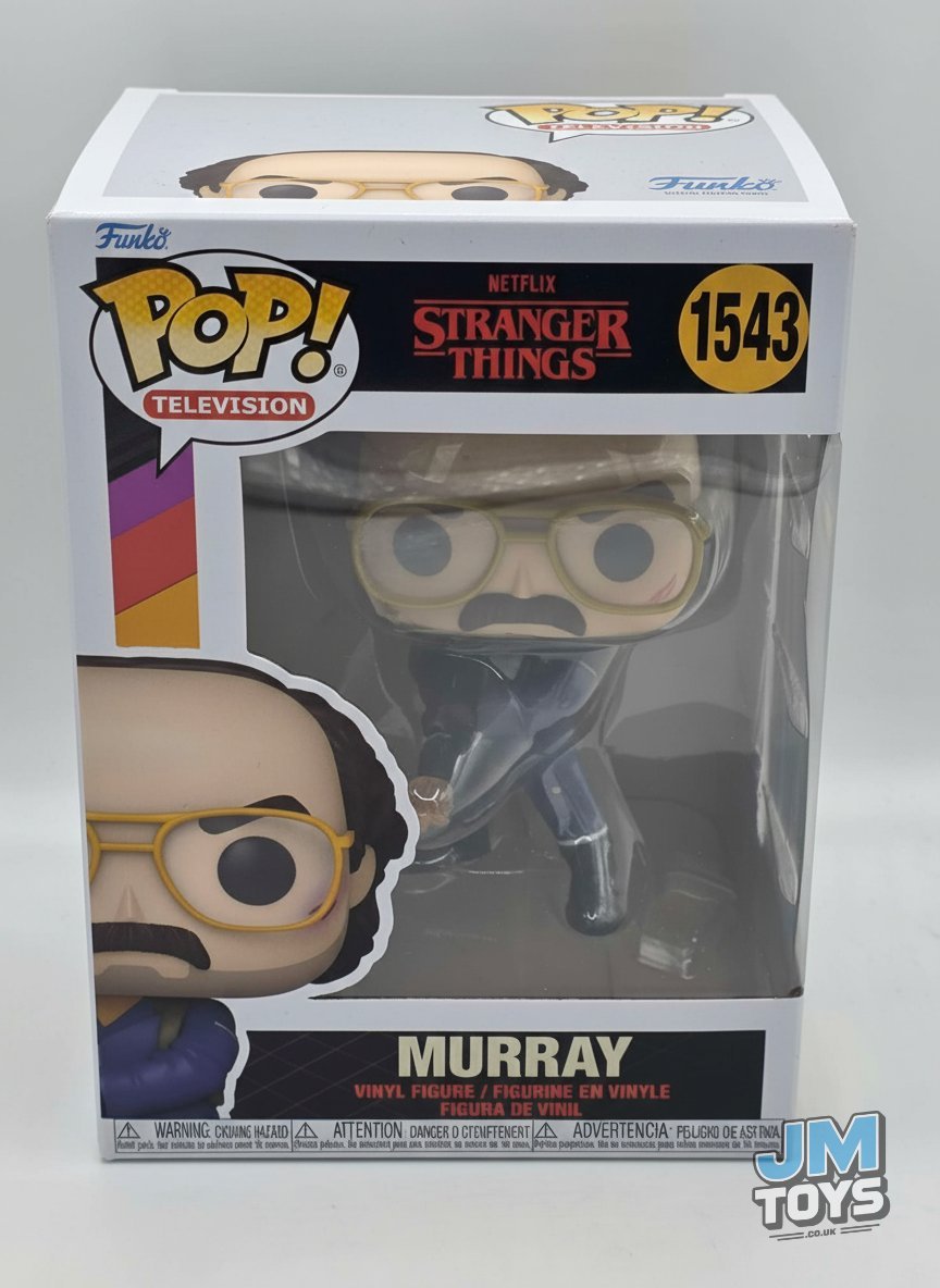 Slight Damaged Box | MURRAY (WITH FLAMETHROWER) | Stranger Things | Funko Pop Television #1543