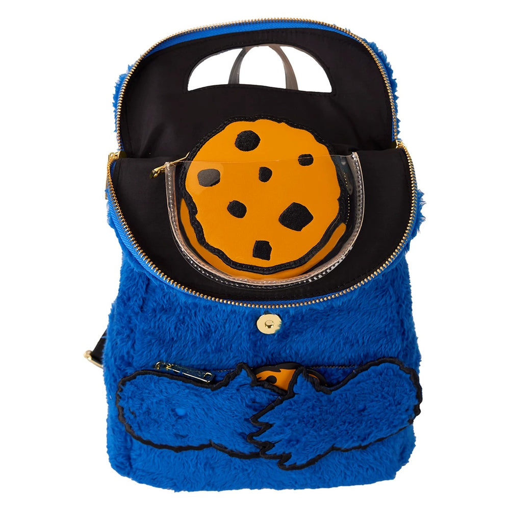 COOKIE MONSTER | Loungefly | Sesame Street | Mini Backpack Plush