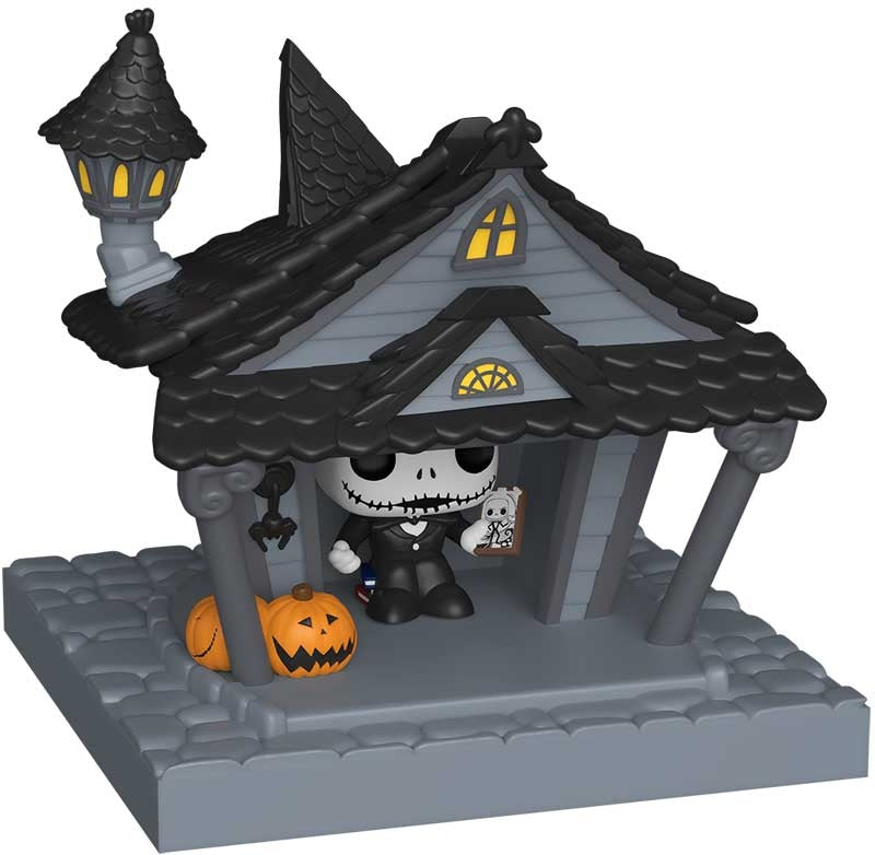 Jack Skellington and House | Nightmare Before Christmas | Funko Bitty POP! Town