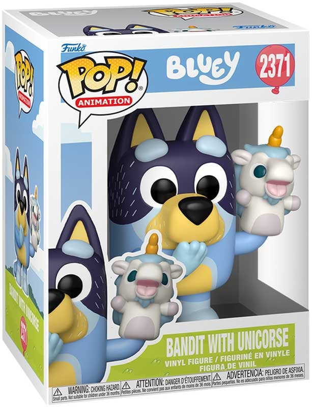 BANDIT WITH UNICORSE | Bluey | Funko Pop! Animation #2371