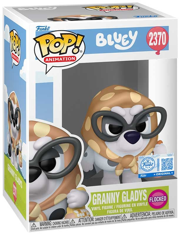 GRANNY GLADYS (FLOCKED) | Bluey | Funko Pop! Animation #2370