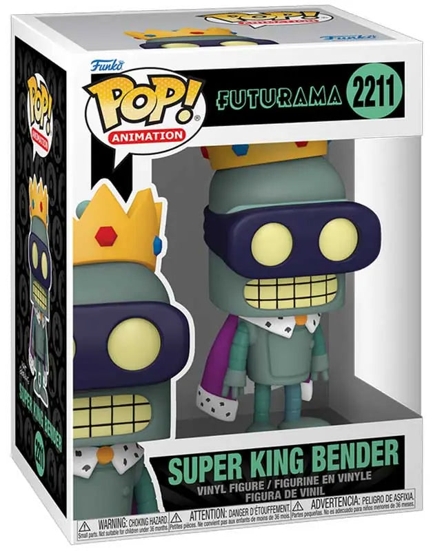 Funko Pop! Animation Futurama SUPER KING BENDER #2211