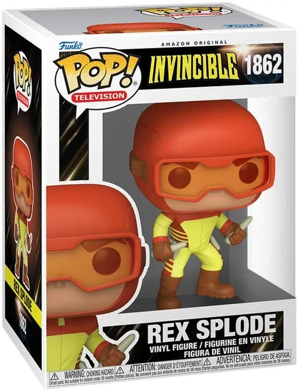 Funko Pop! Television Invincible REX SPLODE Vinyl Figure #1862