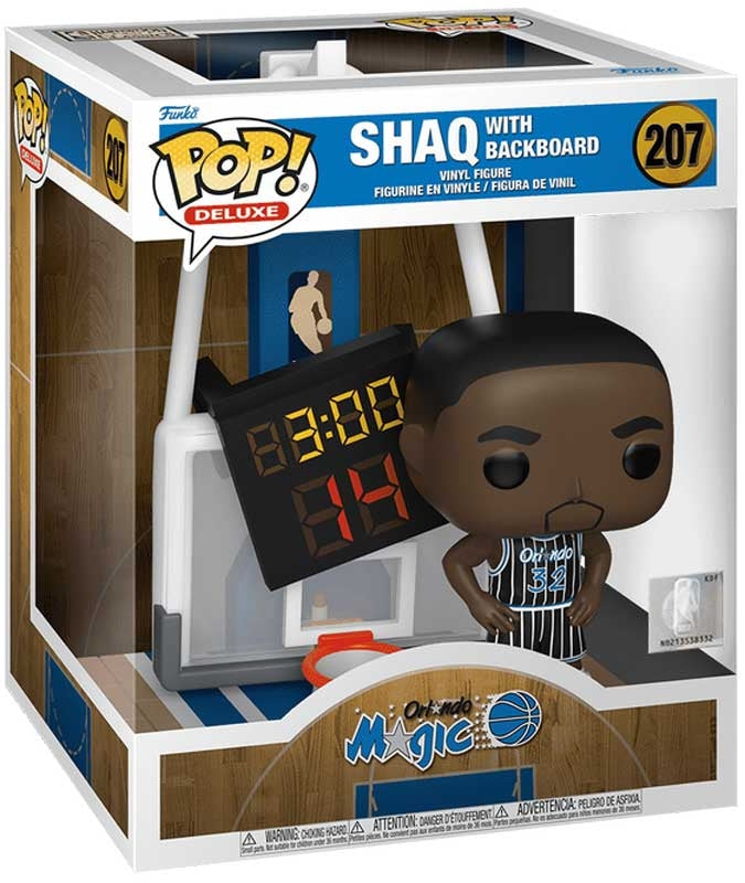 SHAQ (WITH BACKBOARD) | NBA | Funko Pop Deluxe | 6 Inch #207