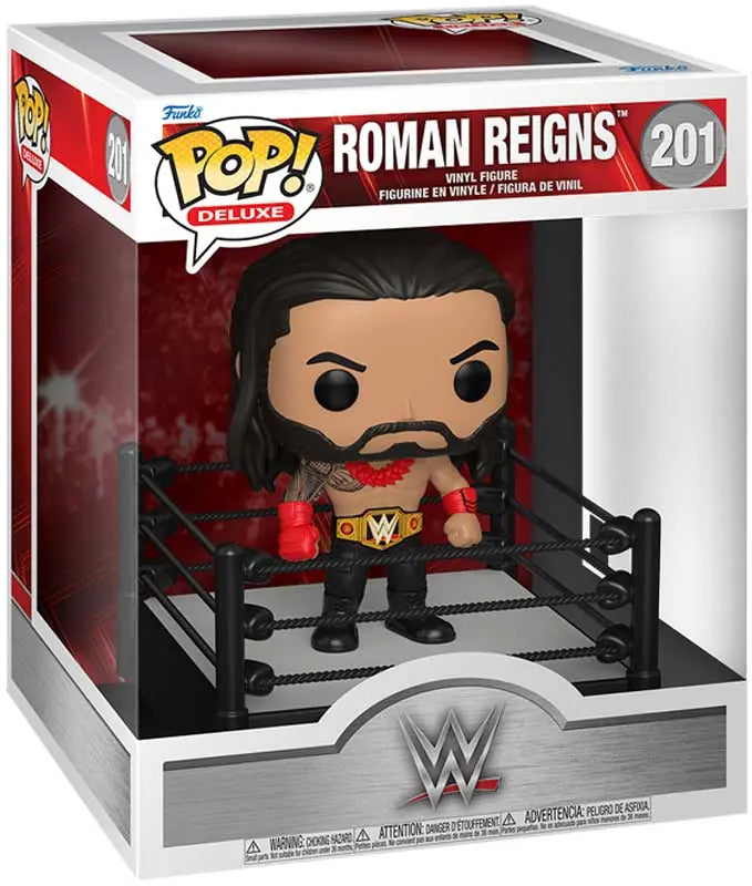 Funko Pop! Deluxe WWE ROMAN REIGNS In-Ring #201