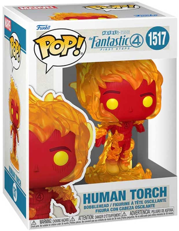 HUMAN TORCH | The Fantastic Four First Steps | Funko Pop Marvel #1517