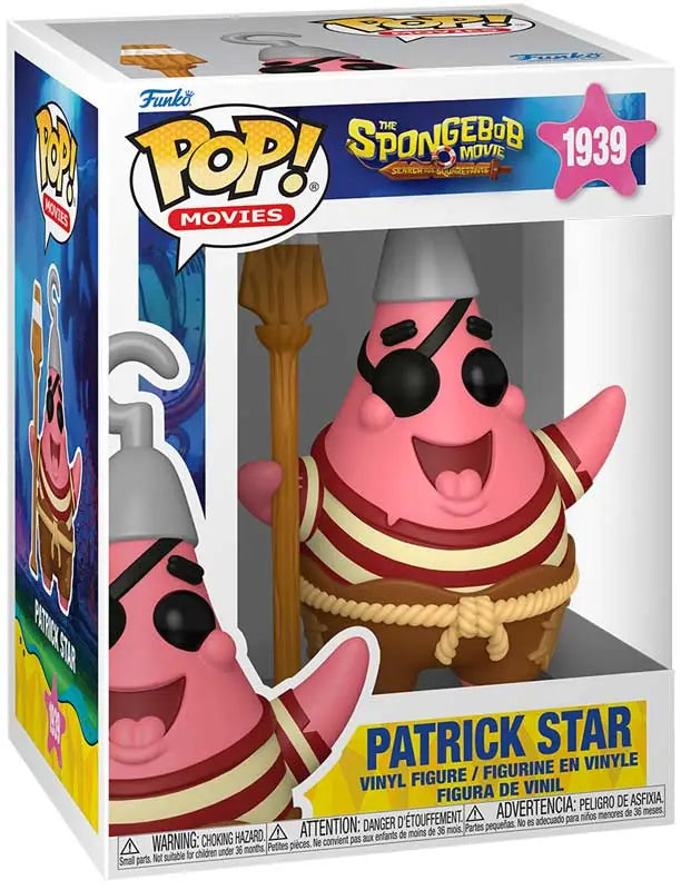 PATRICK STAR (PIRATE) | The Spongebob Movie Search for SquarePants | Funko Pop Movies #1939