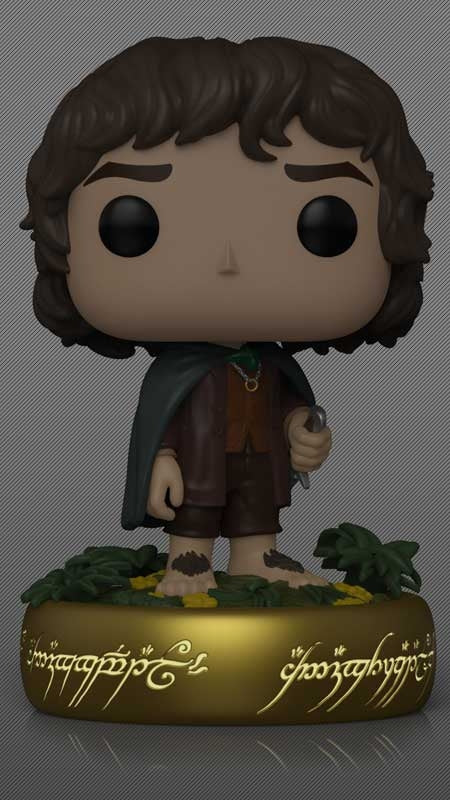 Slight Damaged Box | FRODO BAGGINS | Lord of The Rings | Funko Pop Plus | GLOW #1832