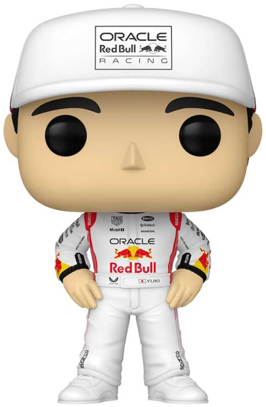 YUKI TSUNODA WITH HAT | Oracle Red Bull Racing | Funko Pop Racing #15