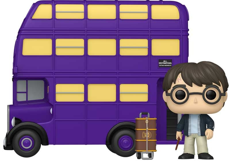 Slight Damaged Box | HARRY POTTER WITH KNIGHT BUS | Funko Pop Rides Super Deluxe #139