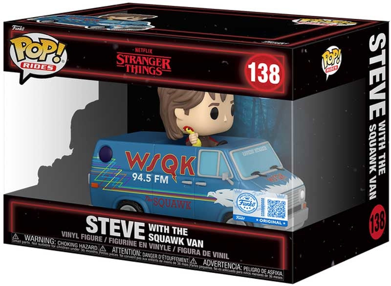 STEVE WITH THE SQUAWK VAN | Stranger Things | Funko Rides #138