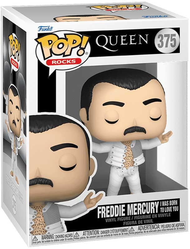 FREDDIE MERCURY (I WAS BORN TO LOVE YOU) | Queen | Funko Pop Rocks #375