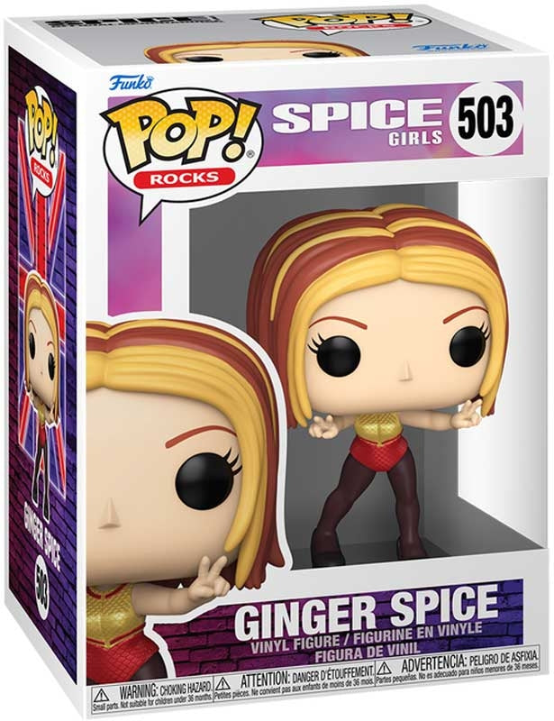 GINGER SPICE | Spice Girls Wannabe | Funko Pop Rocks #503