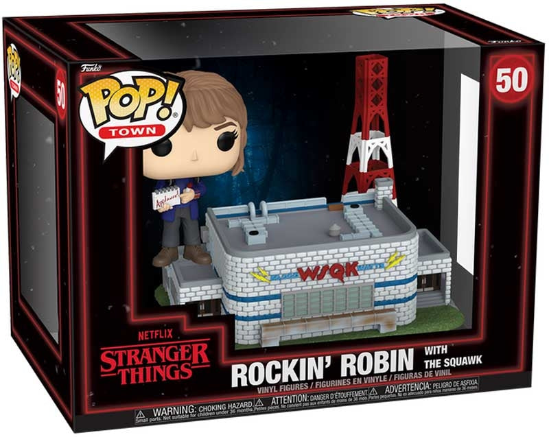 ROCKIN ROBIN WITH THE SQUAWK | Stranger Things | Funko Town | 6 Inch #50