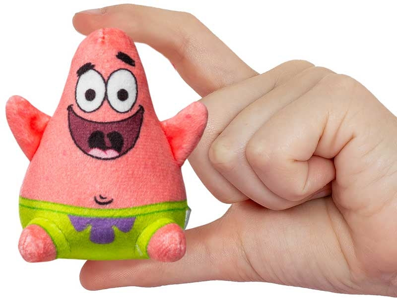 SPONGEBOB SQUAREPANTS | Micro Teenies | 3 INCH Plush | 5 PACK COLLECTOR