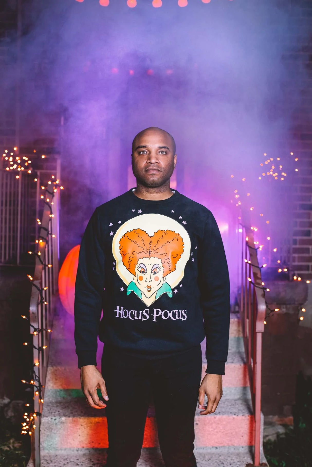 Unisex | Winifred Sanderson Hocus Pocus | Pullover Sweater | Cakeworthy | Large