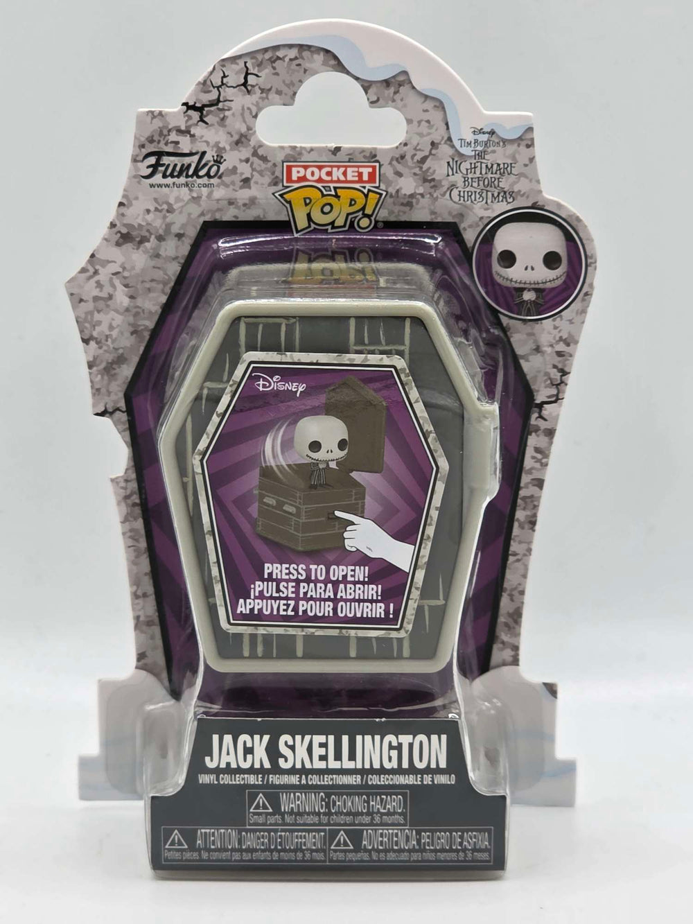 JACK SKELLINGTON IN COFFIN | Funko Pocket Pop!