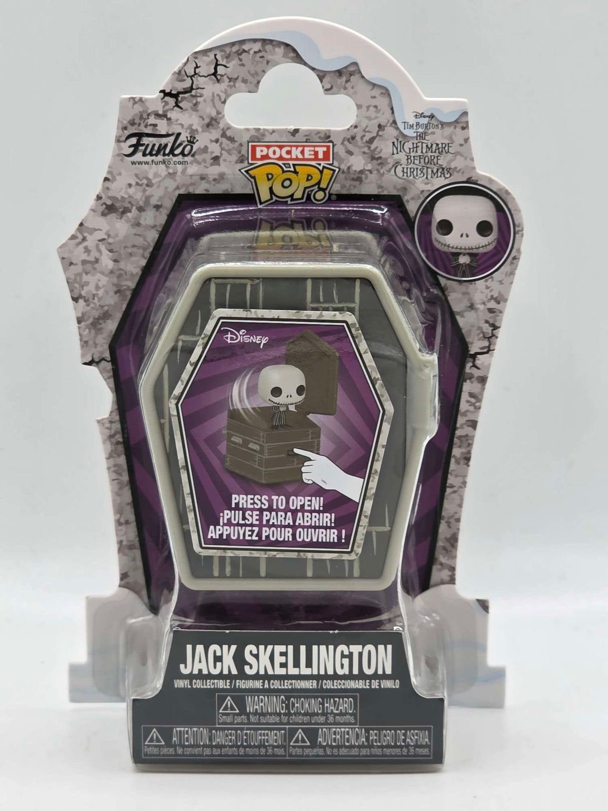JACK SKELLINGTON IN COFFIN | Funko Pocket Pop!