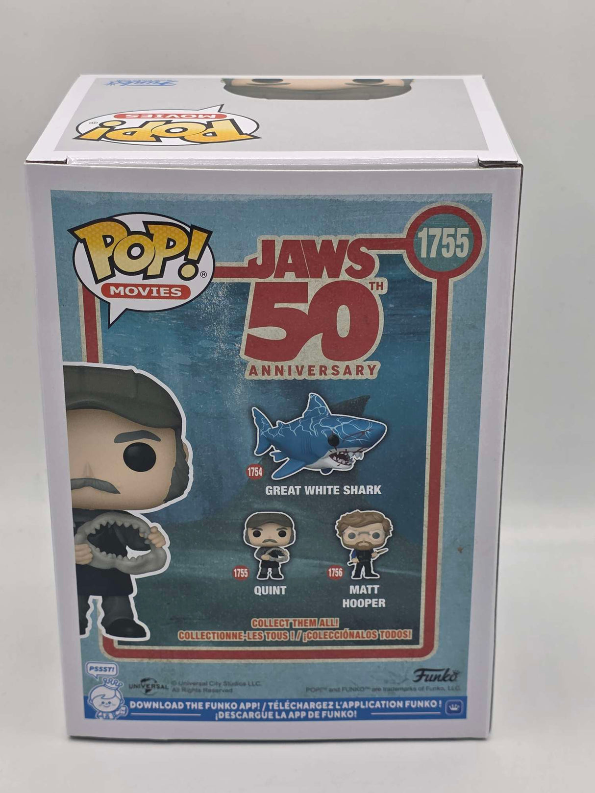 QUINT (WITH BONE) | Jaws | Funko Movies #1755