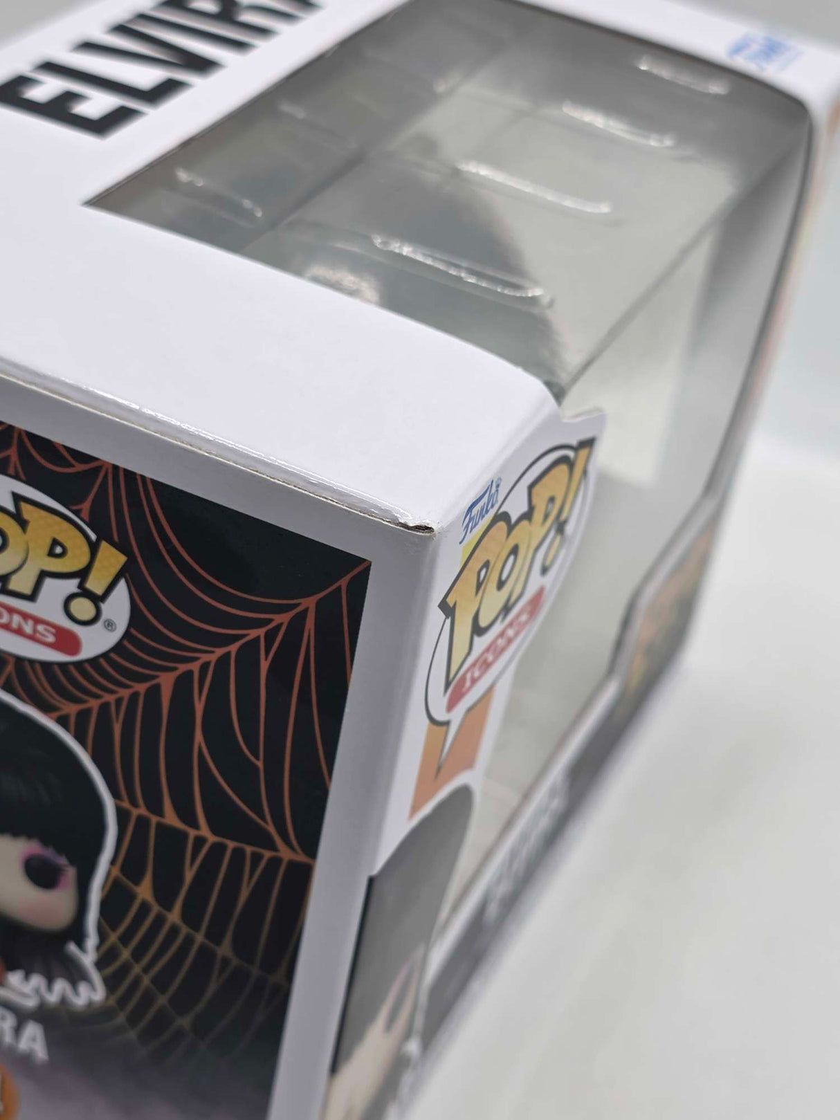 Slight Damaged Box | ELVIRA WITH PUMPKINS | Elvira Mistress Of The Dark | Funko Pop Icons #94