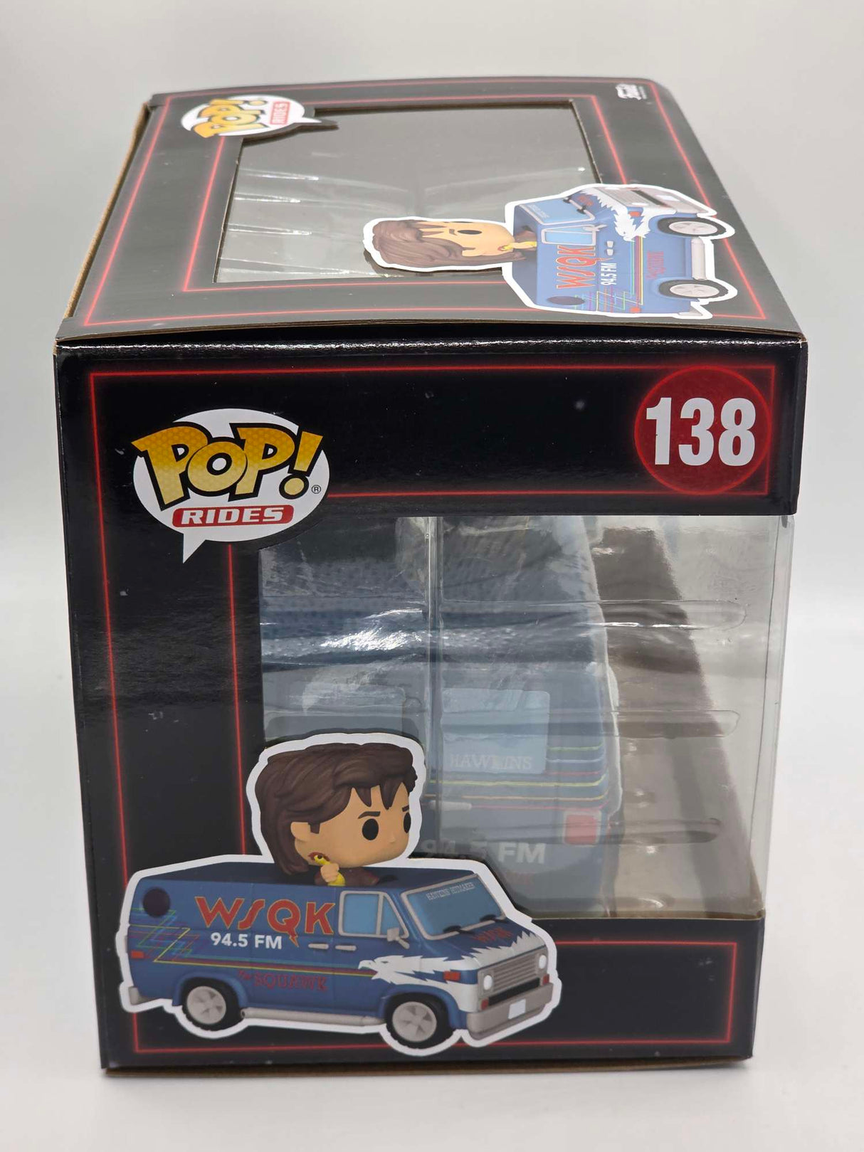 STEVE WITH THE SQUAWK VAN | Stranger Things | Funko Rides #138