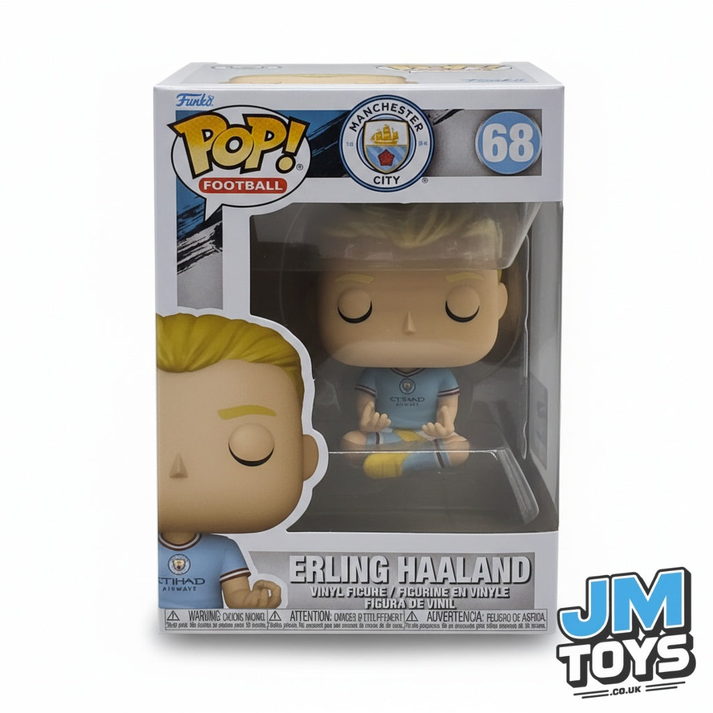 Funko Pop! Football: Manchester City - Erling Haaland #68 - Slight Box Damage
