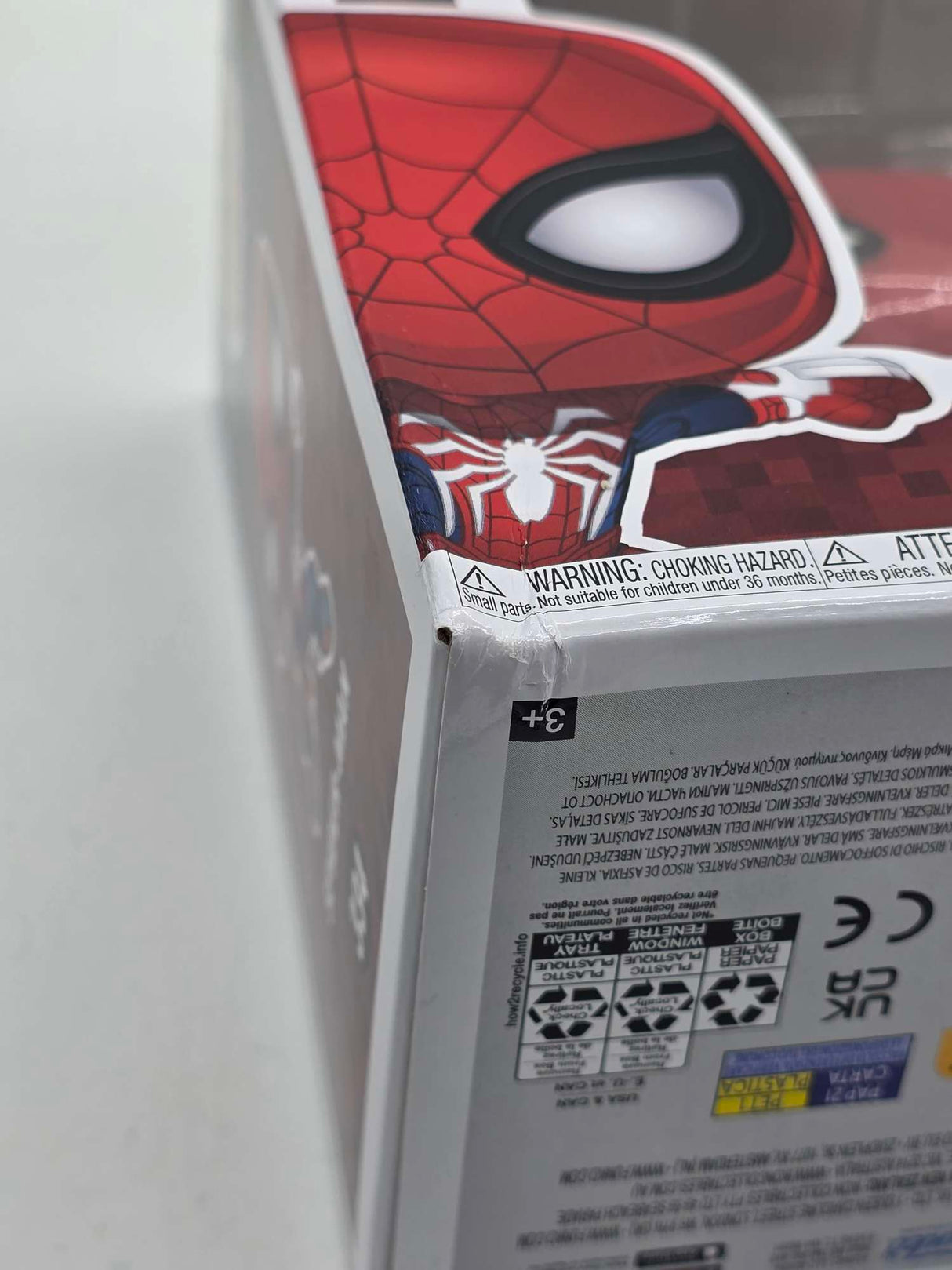 Damaged Box | SPIDER-MAN | Funko Pop Games | Marvel Gamerverse | #334