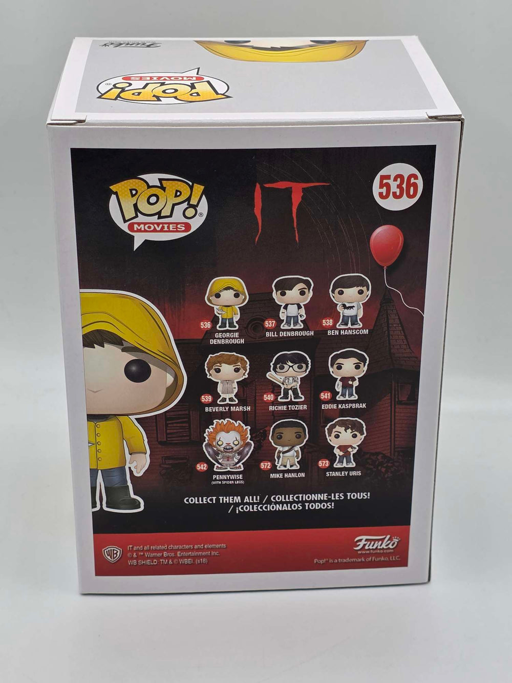GEORGIE DENBROUGH (NO ARM) | I.T. | Funko Movies | Chase #536
