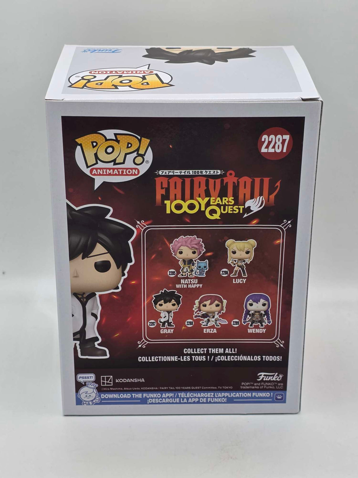 GRAY | Fairy Tail: 100 Years Quest | Funko Pop! Animation | #2287