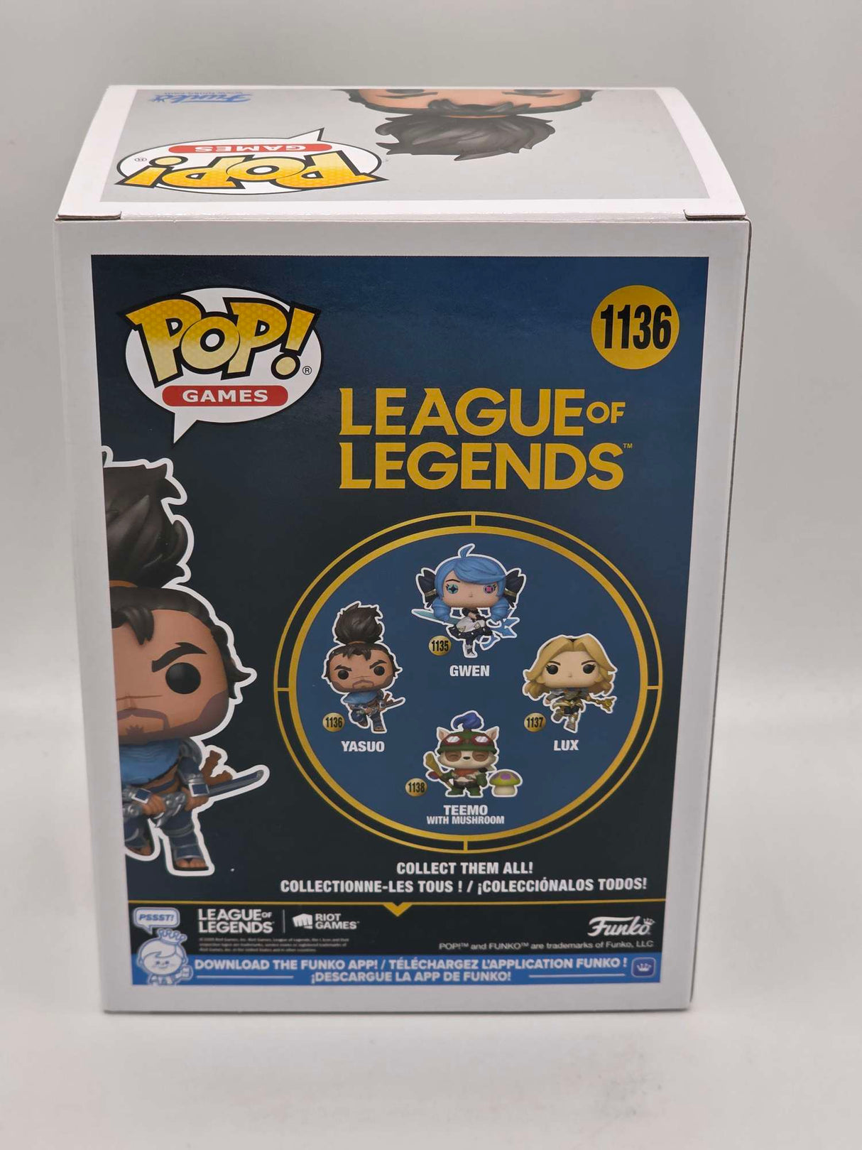 YASUO | League of Legends | Funko Pop Games #1136
