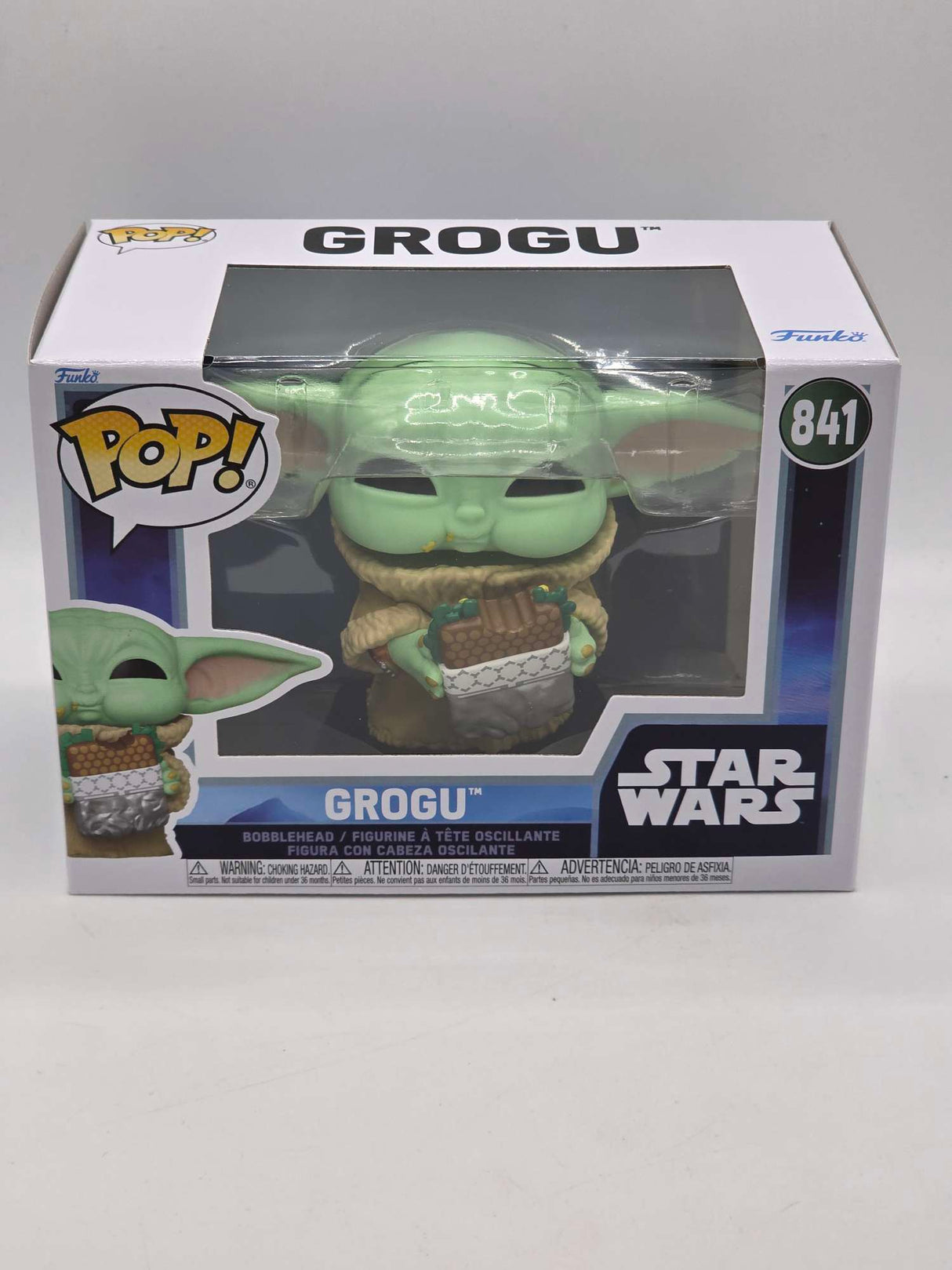 Funko Pop! Star Wars The Mandalorian GROGU WITH FOOD #841