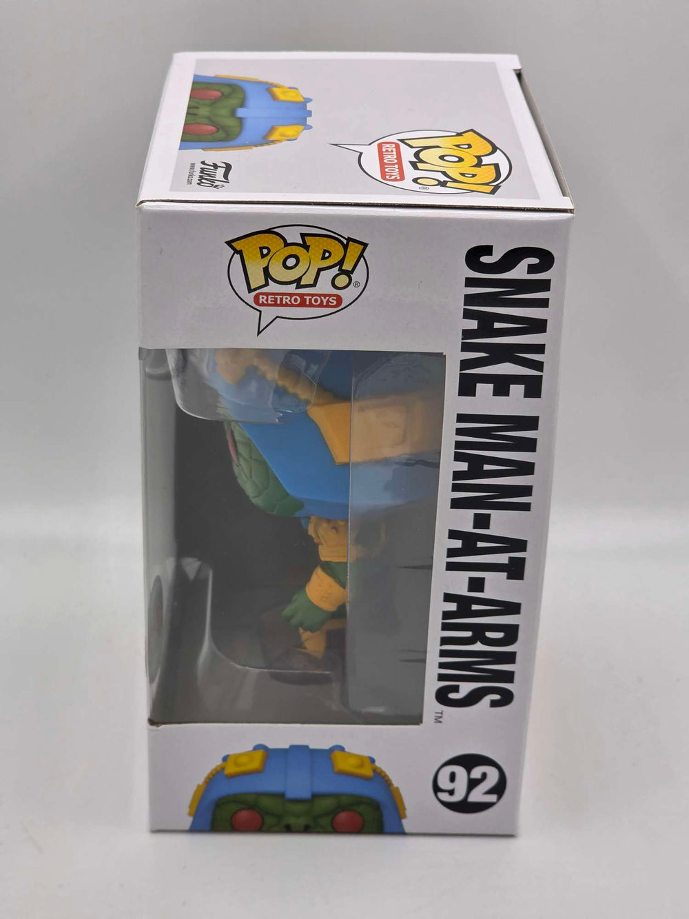 Damaged Box |  SNAKE MAN-AT-ARMS | Funko Pop Retro Toys | Masters of the Universe #92