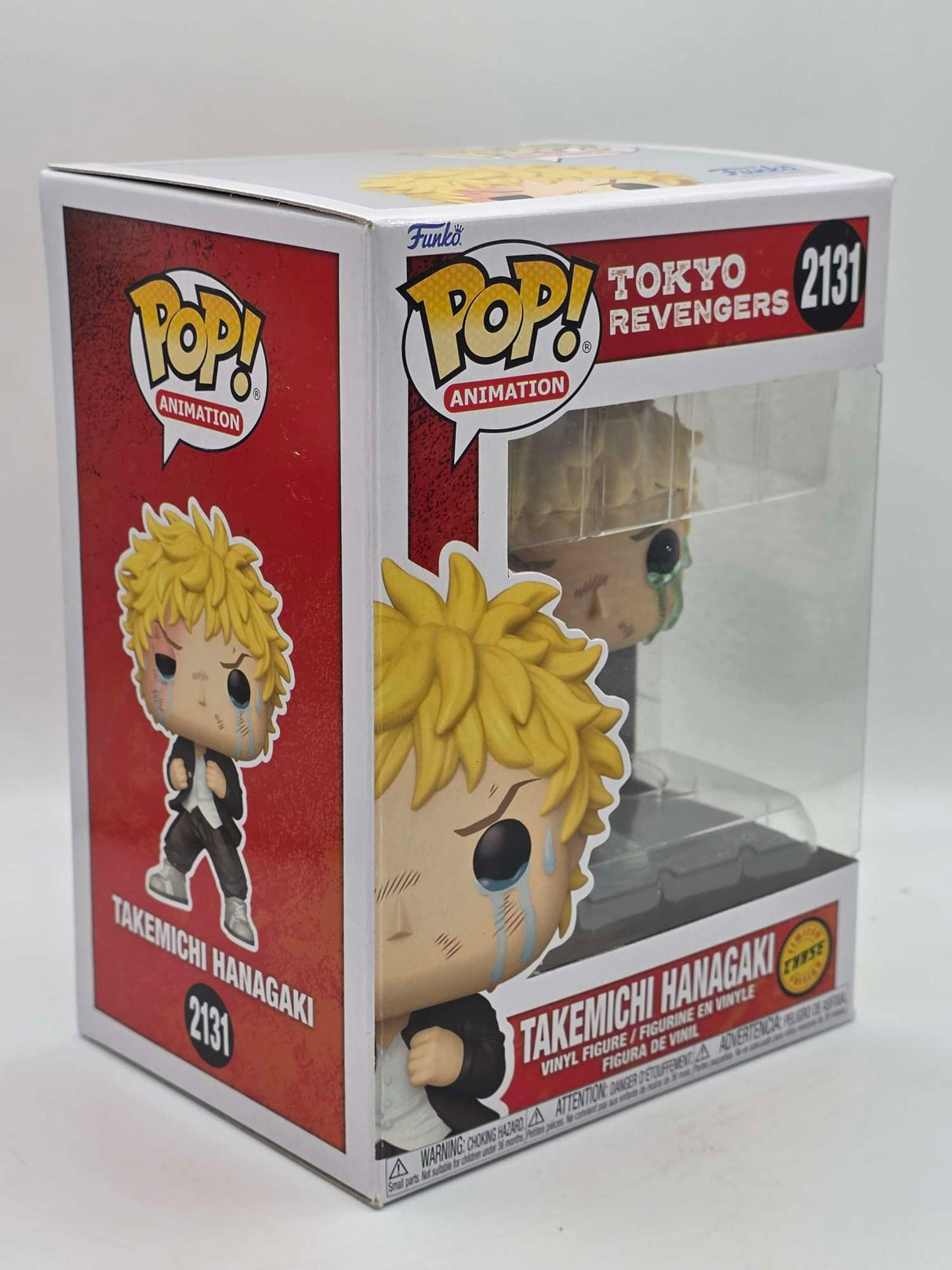 Funko Pop! Animation Tokyo Revengers TAKEMICHI HANAGAKI #2131 Limited Chase Edition