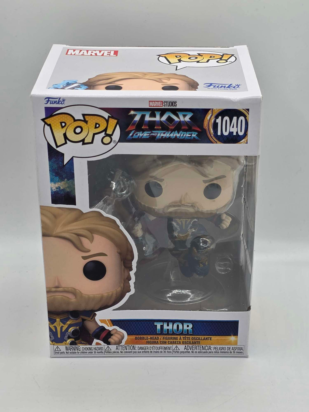 Damaged Box | THOR | Thor: Love & Thunder | Funko Pop Marvel  #1040