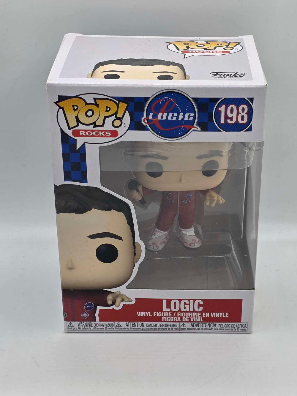 Damaged Box | LOGIC | Funko Pop Rocks #198