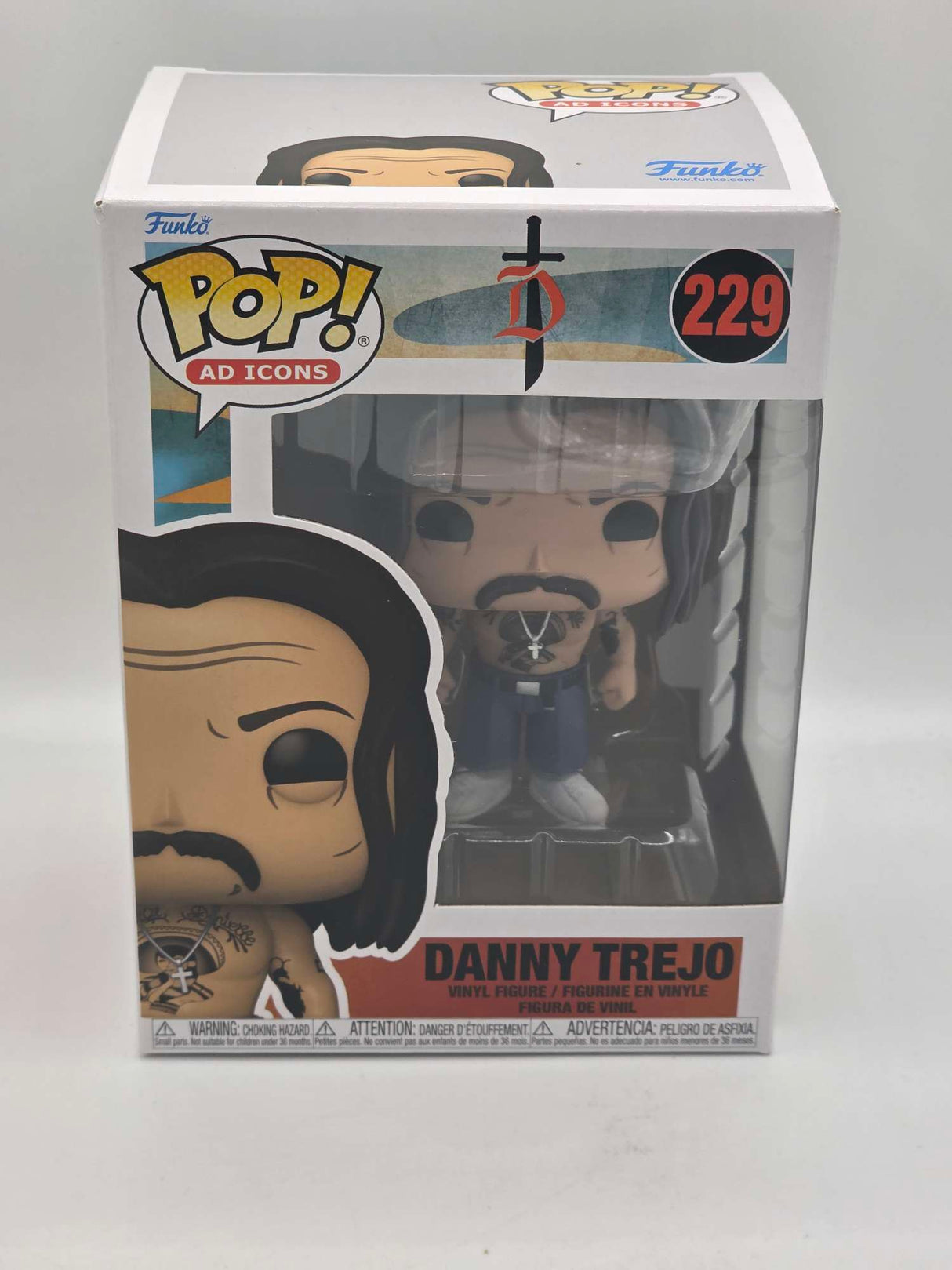 Slight Damaged Box | Funko Pop Ad Icons | Danny Trejo #229