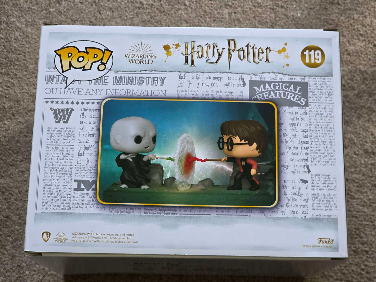 Damaged Box | Harry vs Voldemort | Harry Potter | Funko Pop Moment #119