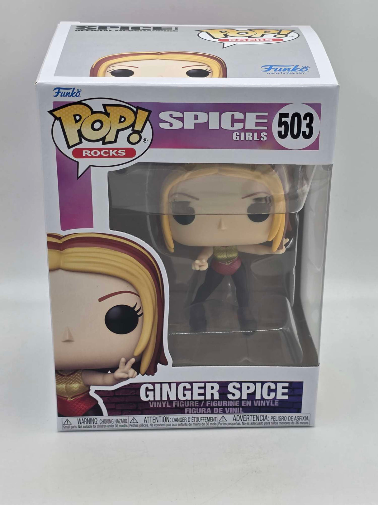 GINGER SPICE | Spice Girls Wannabe | Funko Pop Rocks #503