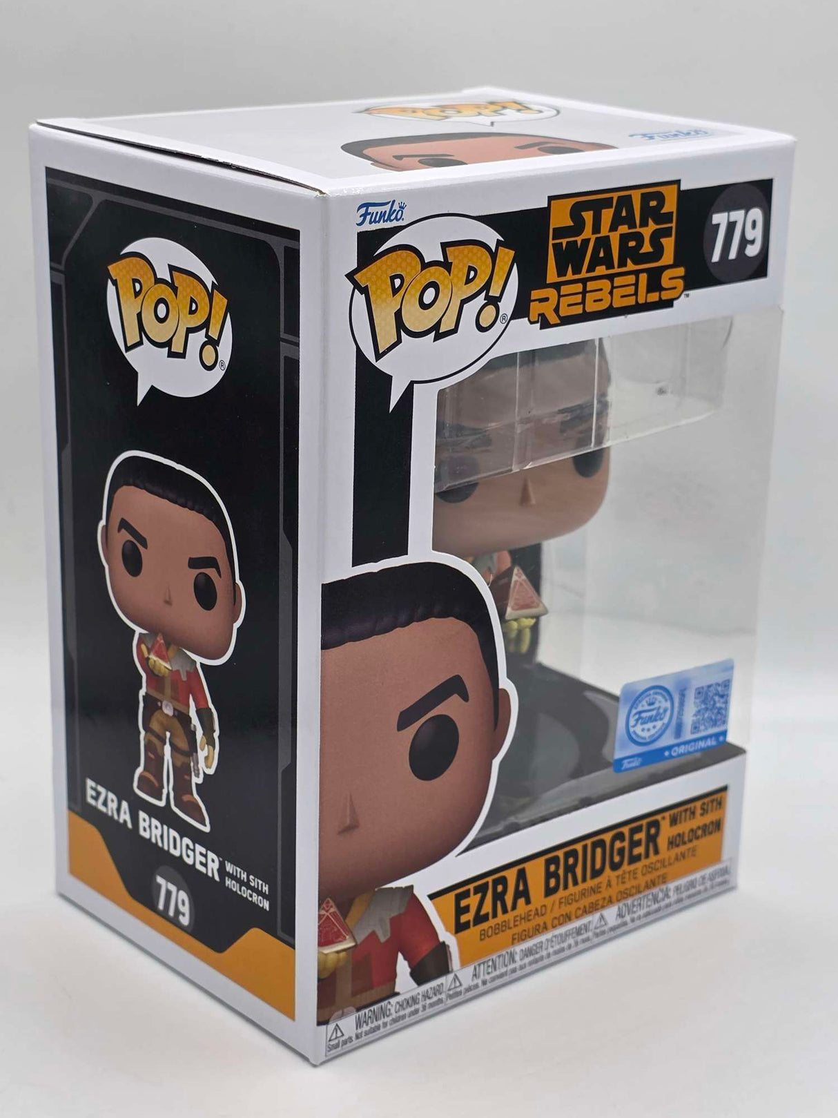EZRA BRIDGER (WITH SITH HOLOCRON) | Funko Pop Star Wars REBELS #779