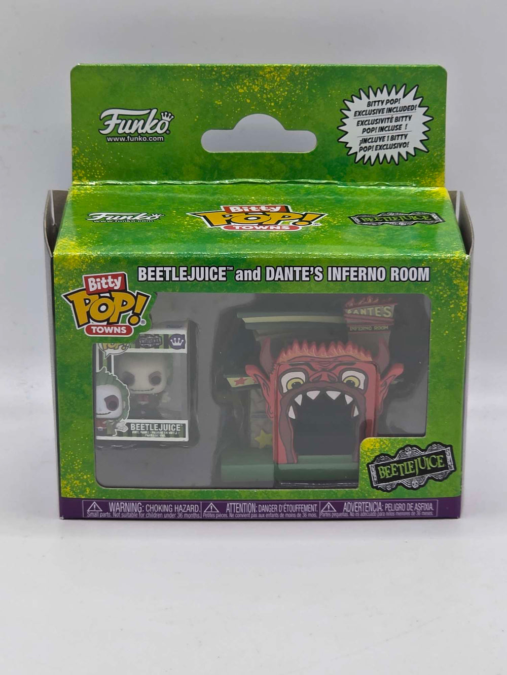 BEETLEJUICE AND DANTE'S INFERNO ROOM | Funko Bitty POP! Towns