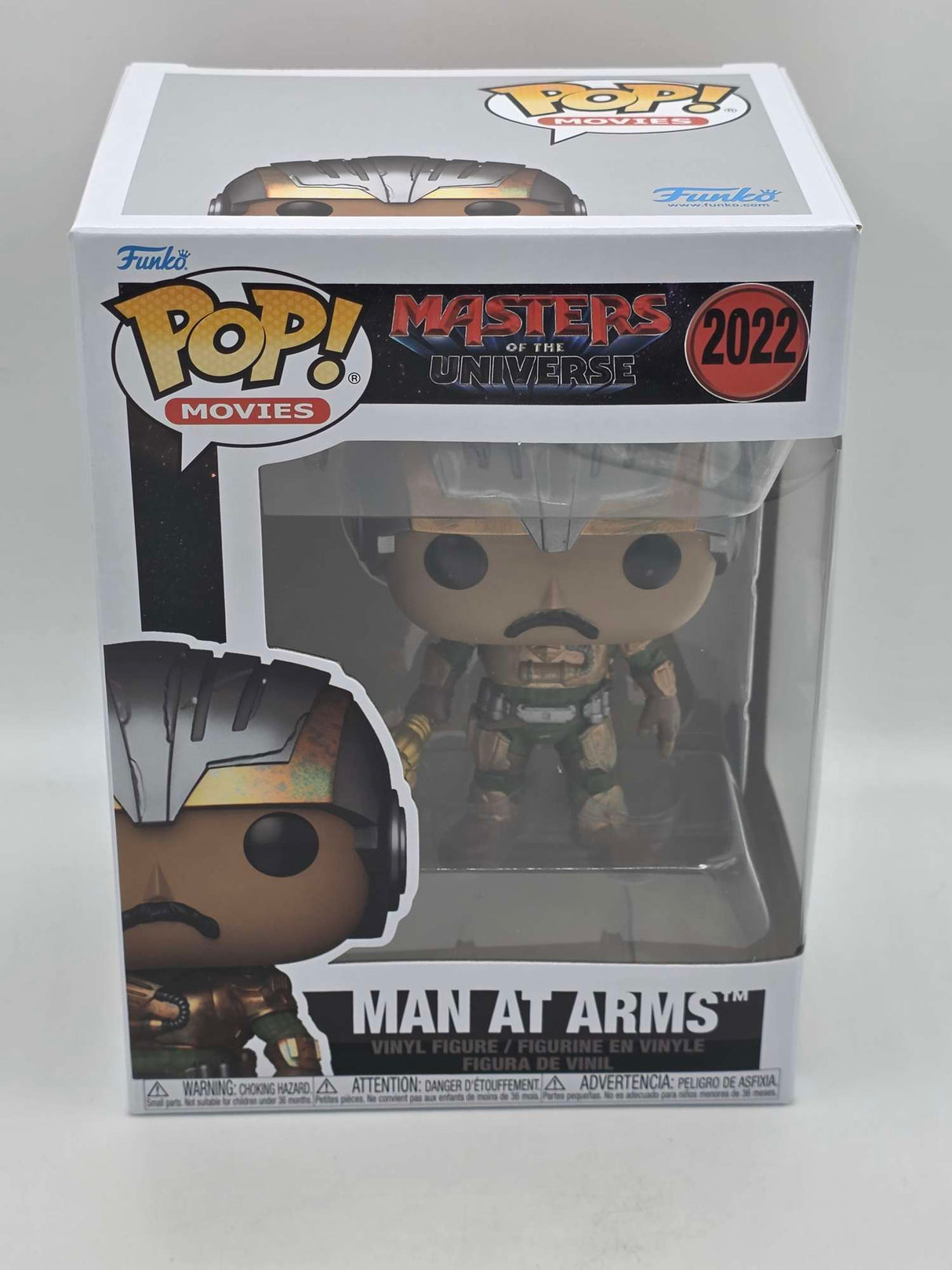 Funko Pop! Movies Masters of the Universe MAN-AT-ARMS Vinyl Figure #2022
