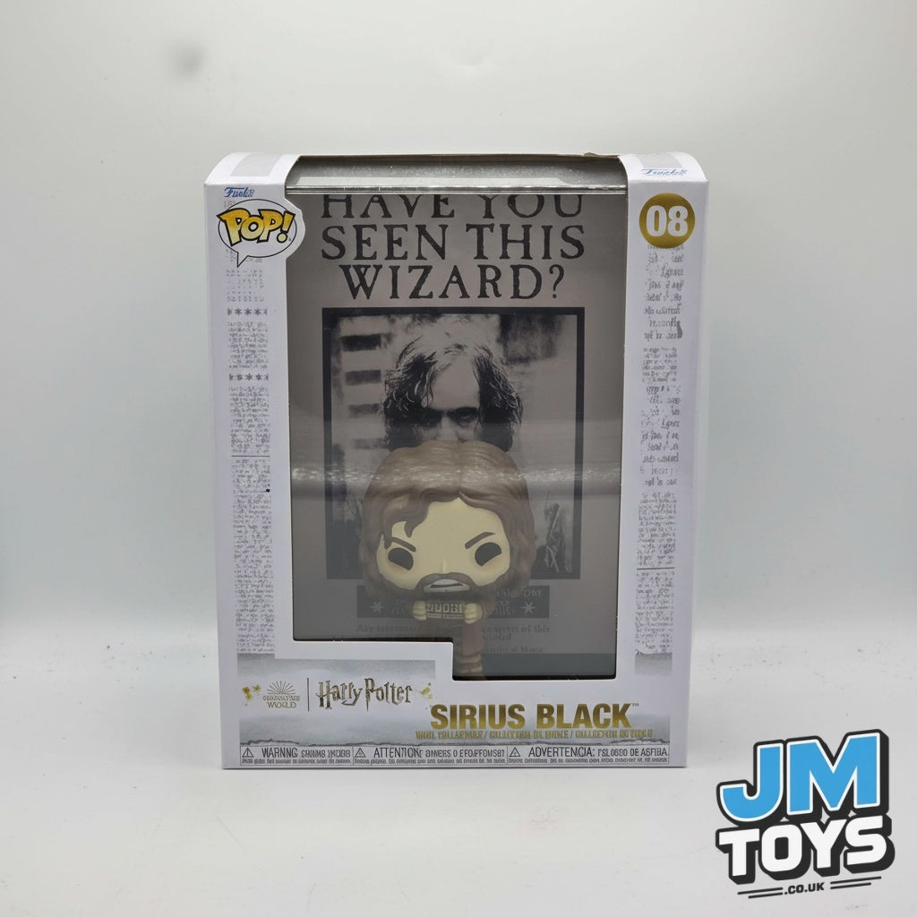 Slight Damaged Box | SIRIUS BLACK (POSTER) | Harry Potter | Funko Pop Covers #08