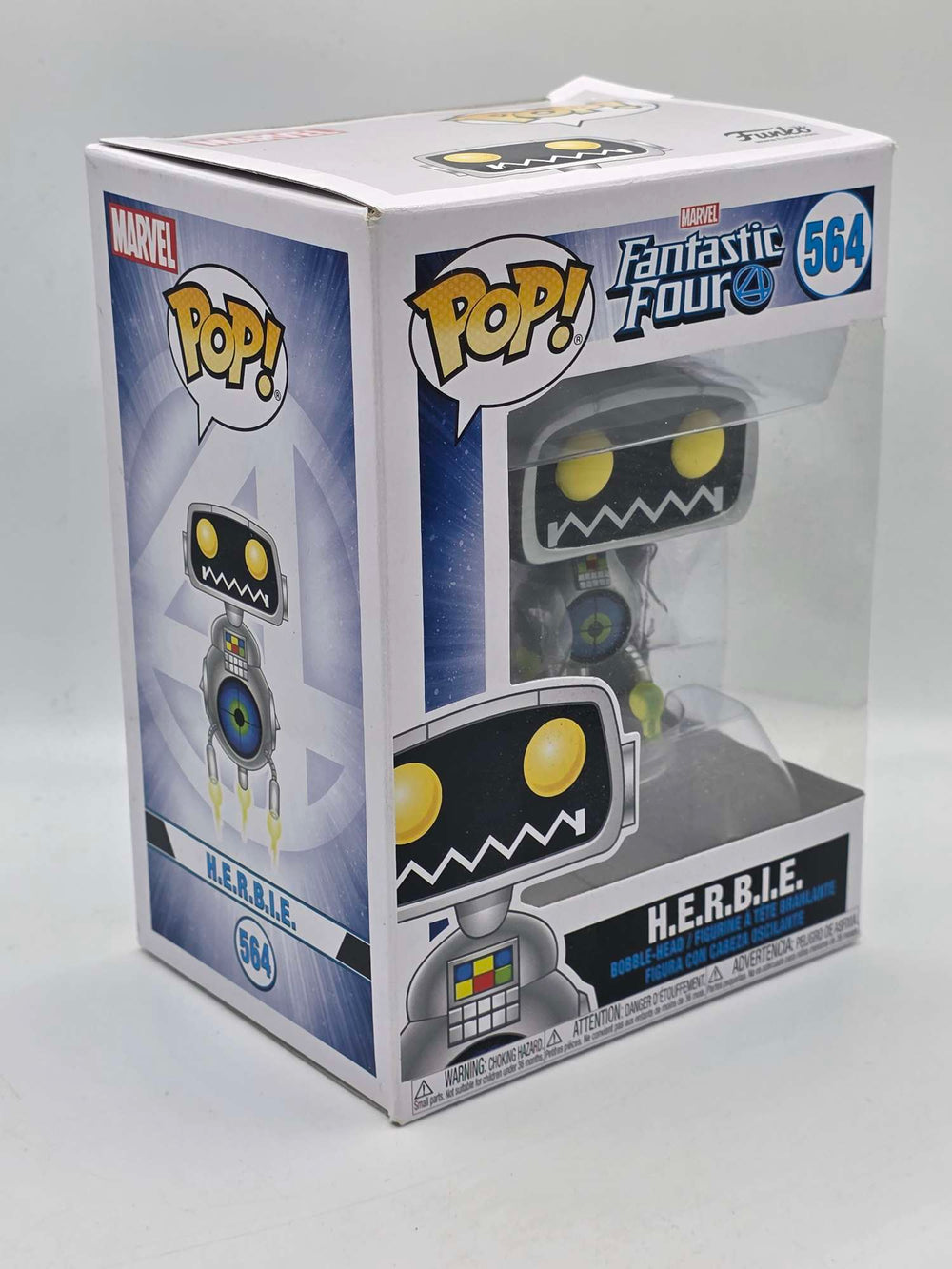 Damaged Box | H.E.R.B.I.E | Fantastic Four | Funko Pop Marvel #564