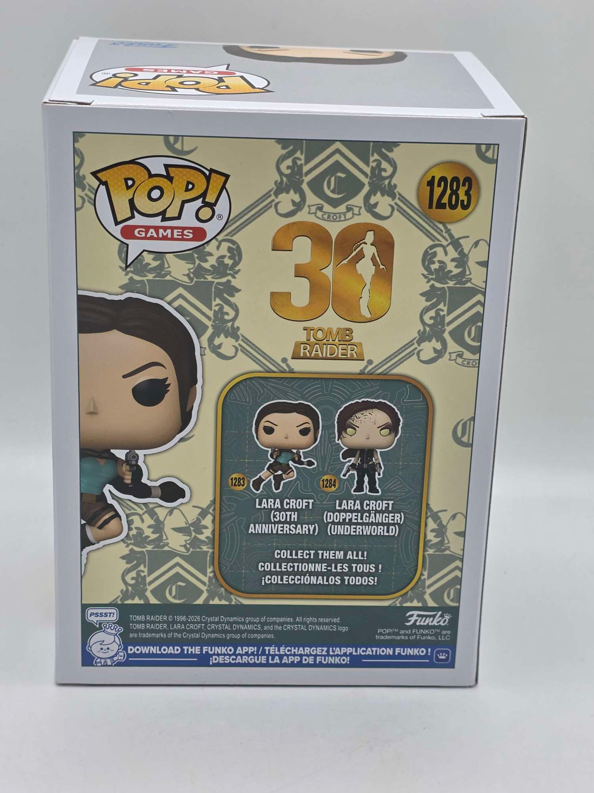 LARA CROFT (LEAPING) | Tomb Raider 30th Anniversary | Funko Pop! Games #1283