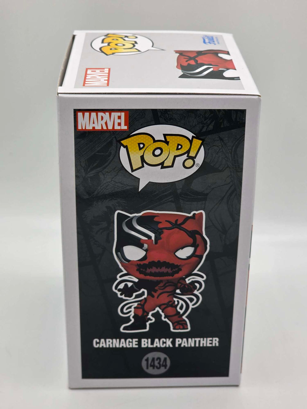 Damaged Box | ABSOLUTE CARNAGE | Carnage Black Panther | Funko Pop Marvel #1434