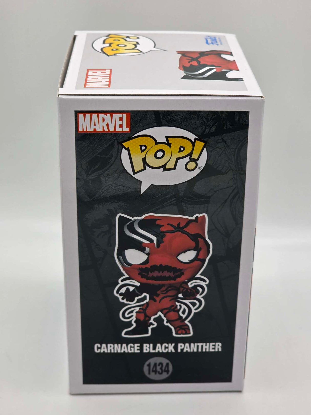 Damaged Box | ABSOLUTE CARNAGE | Carnage Black Panther | Funko Pop Marvel #1434