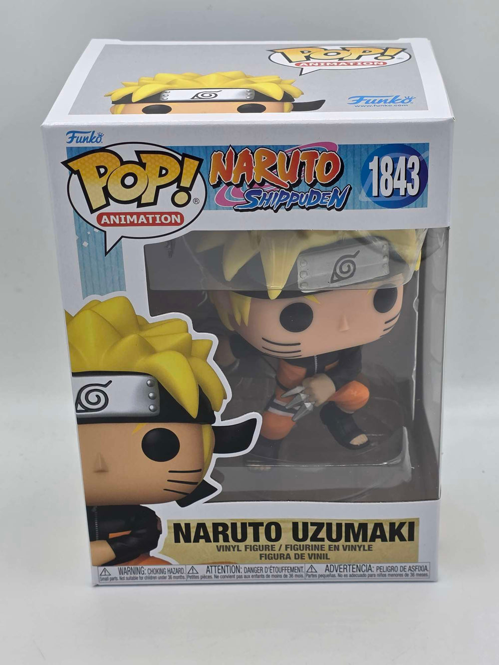 NARUTO UZUMAKI (WITH SHURIKEN) | Funko Pop Animation #1843